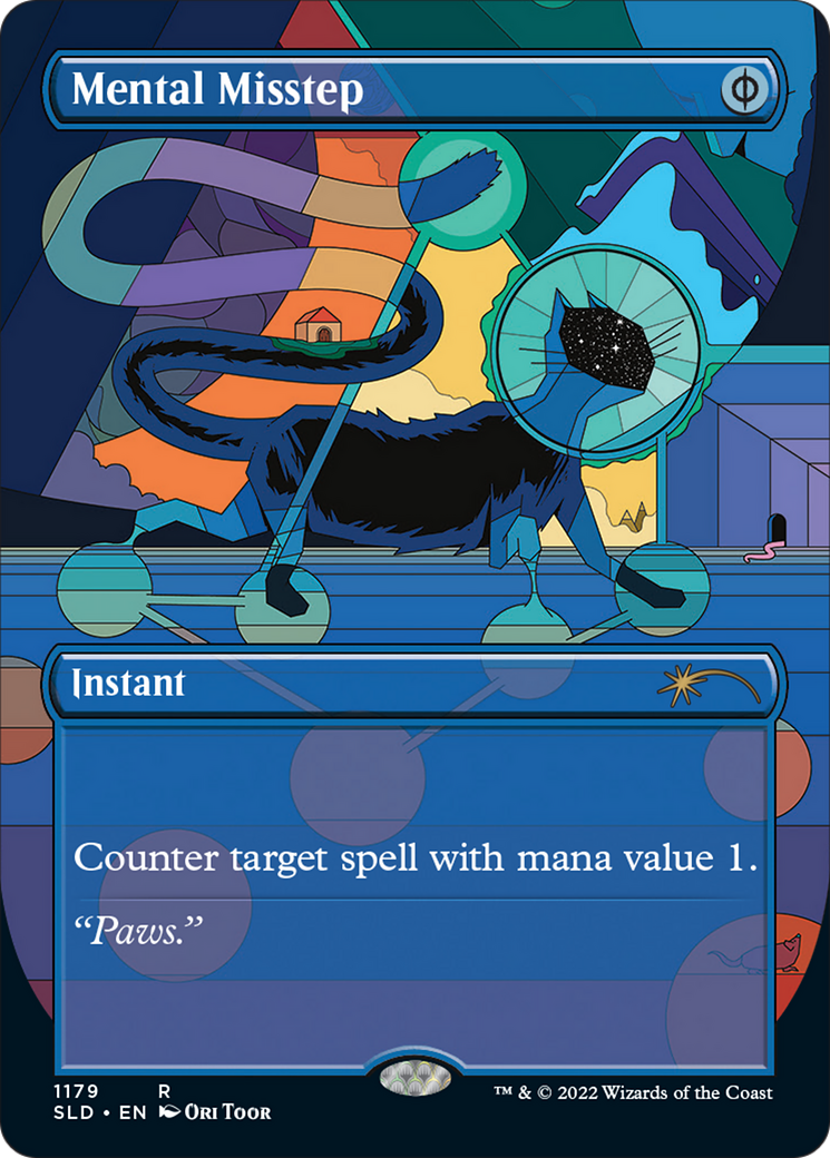 Image of Mental Misstep (SLD-1179) - Secret Lair Drop (Borderless)