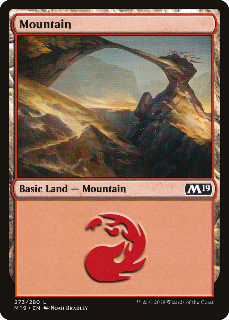 Image of Mountain (273) (M19-273) - Core Set 2019