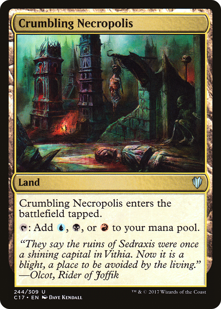 Image of Crumbling Necropolis (C17-244) - Commander 2017