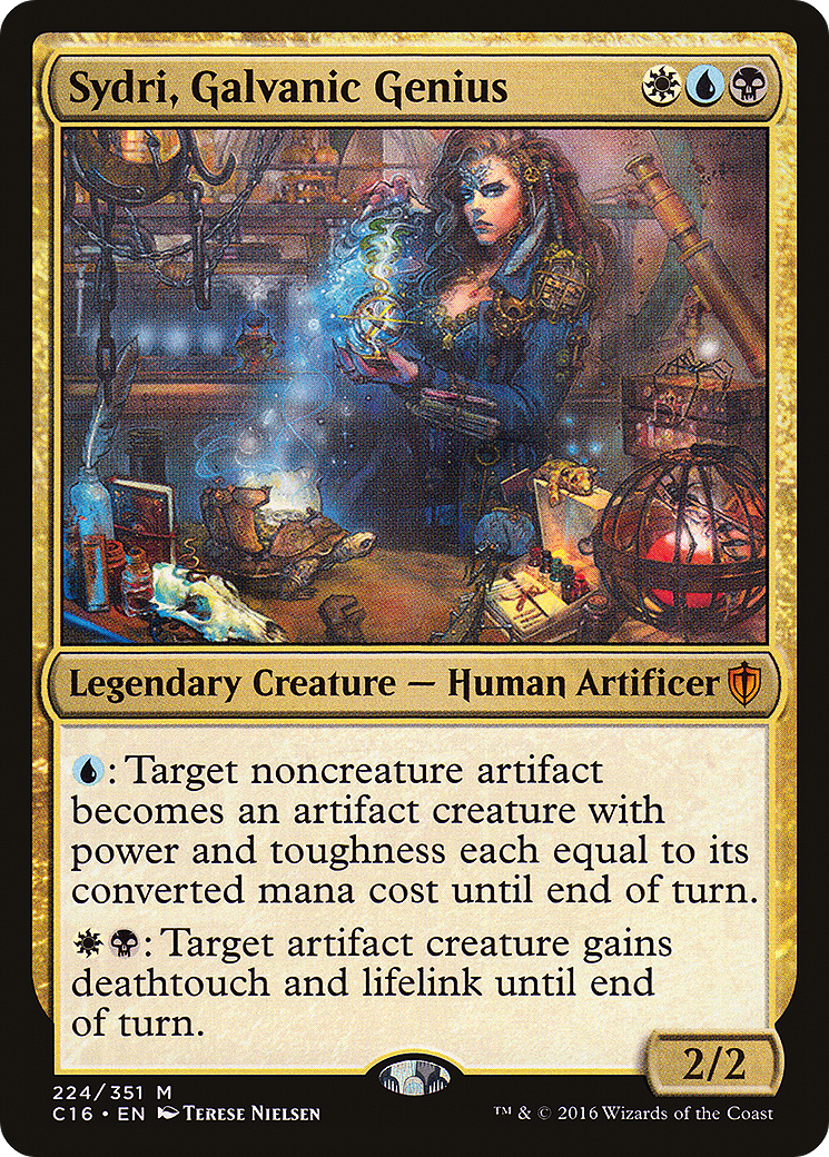 Image of Sydri, Galvanic Genius (C16-224) - Commander 2016