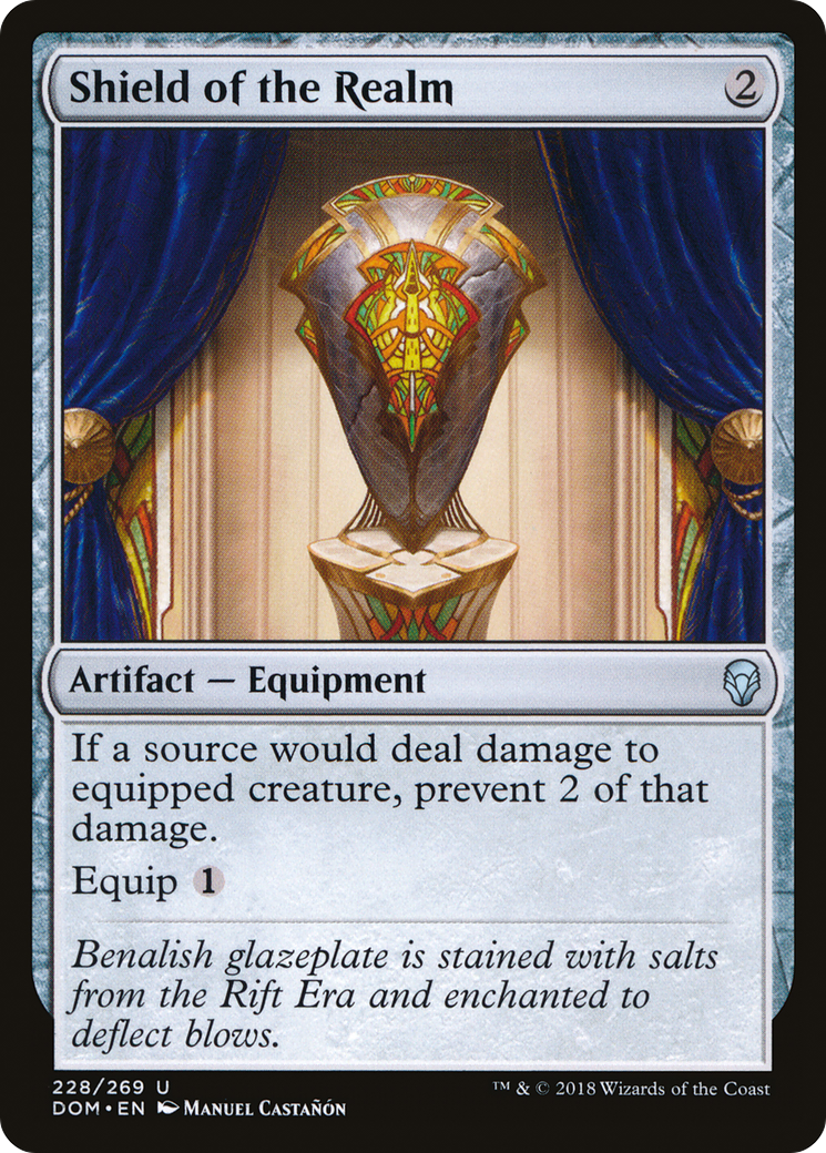 Image of Shield of the Realm (DOM-228) - Dominaria