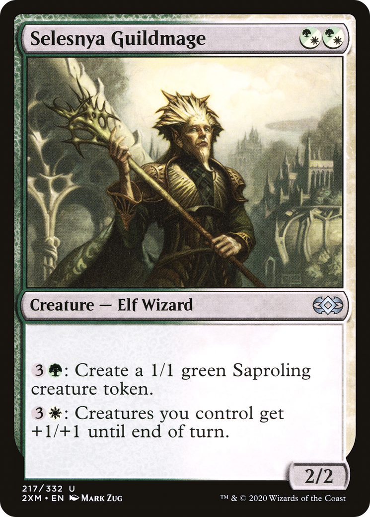 Image of Selesnya Guildmage (2XM-217) - Double Masters