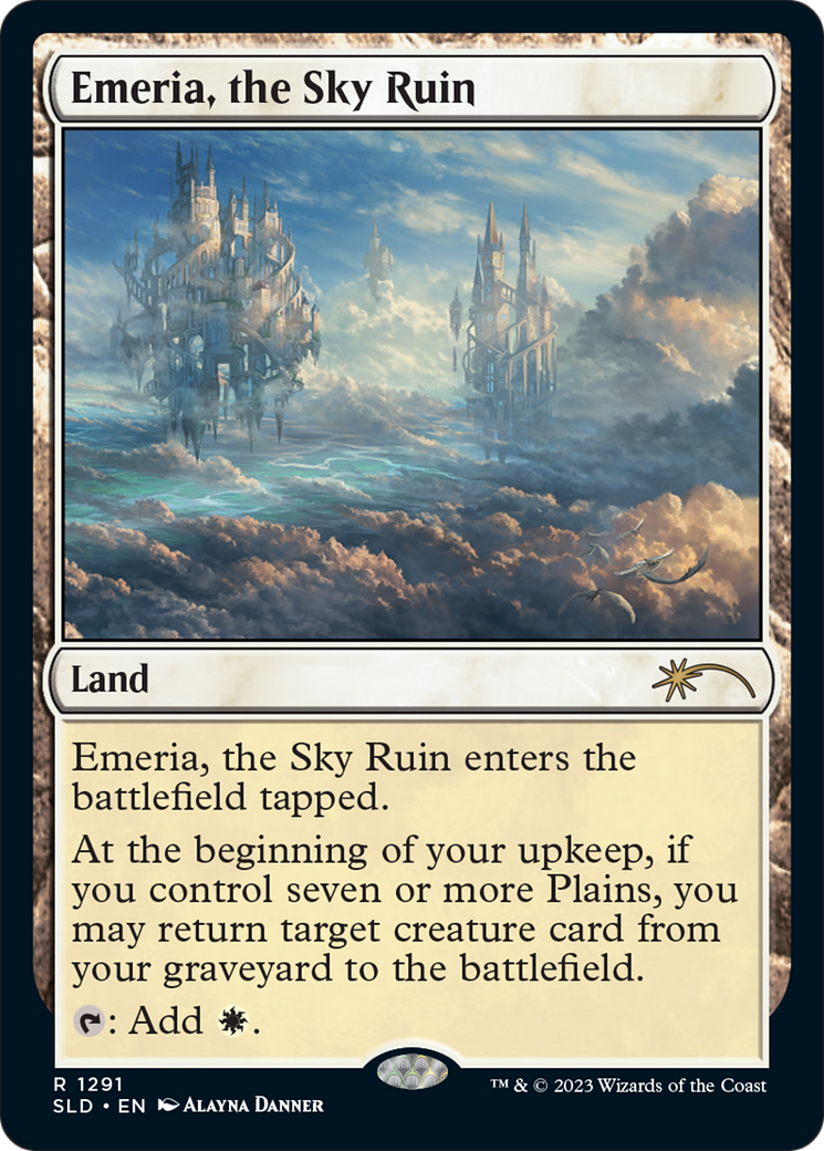 Image of Emeria, the Sky Ruin (SLD-1291) - Secret Lair Drop