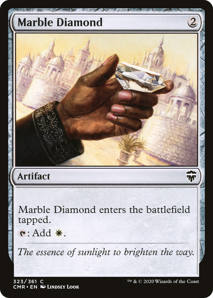 Image of Marble Diamond (CMR-323) - Commander Legends