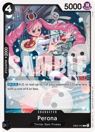 Image of Perona (EB05-043) - Extra Booster: One Piece Heroine's Edition Vol. 2 Foil