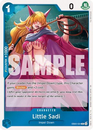 Image of Little Sadi (EB05-024) - Extra Booster: One Piece Heroine's Edition Vol. 2 Foil