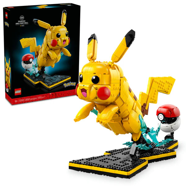 Image of 72152 Pikachu and Poké Ball
