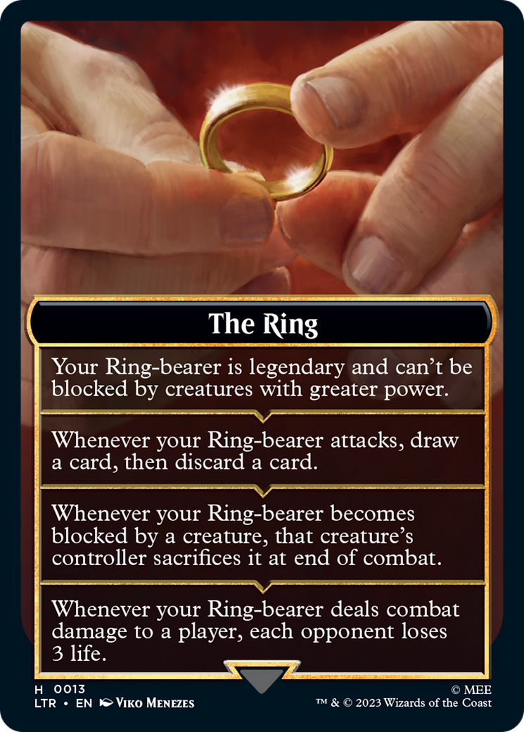 Image of The Ring // The Ring Tempts You (TLTR-H13) - Tales of Middle-earth Tokens