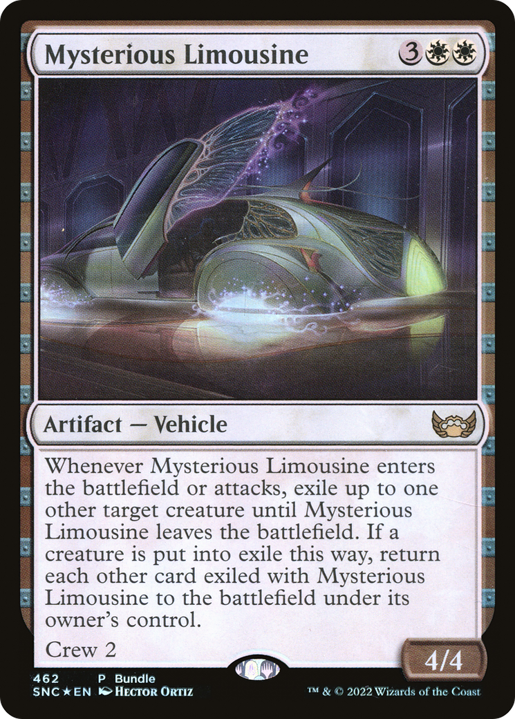 Image of Mysterious Limousine (SNC Bundle) (UMP-462) - Streets of New Capenna Foil