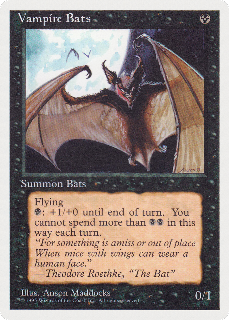 Image of Vampire Bats (RQS-025) - Rivals Quick Start Set