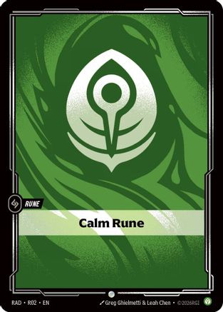 Image of Calm Rune (R02) - Radiance Foil