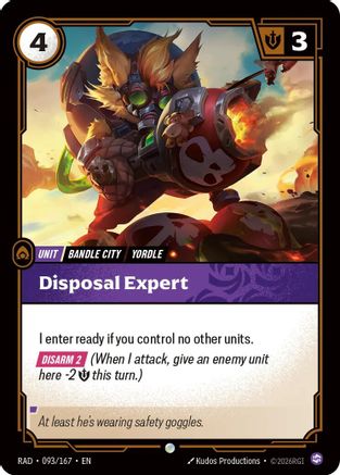 Image of Disposal Expert (093/167) - Radiance Foil