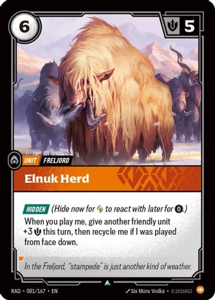 Image of Elnuk Herd (081/167) - Radiance