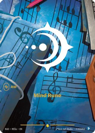 Image of Mind Rune (R03a) (R03a) - Radiance Foil