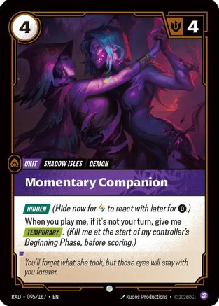 Image of Momentary Companion (095/167) - Radiance Foil