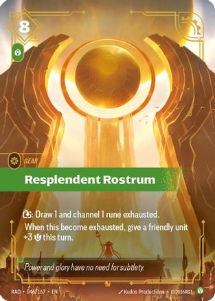 Image of Resplendent Rostrum (046/167) - Radiance Foil