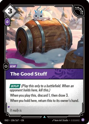 Image of The Good Stuff (106/167) - Radiance Foil