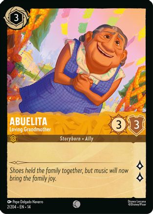 Image of Abuelita - Loving Grandmother (2/204) - Hyperia City Cold Foil