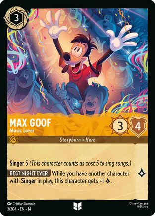 Image of Max Goof - Music Lover (3/204) - Hyperia City