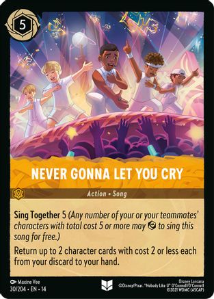 Image of Never Gonna Let You Cry (30/204) - Hyperia City