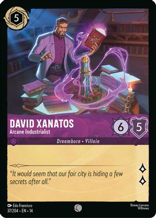 Image of David Xanatos - Arcane Industrialist (37/204) - Hyperia City
