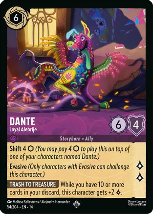 Image of Dante - Loyal Alebrije (54/204) - Hyperia City Cold Foil