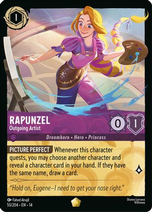 Image of Rapunzel - Outgoing Artist (55/204) - Hyperia City