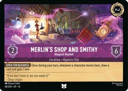 Image of Merlin's Shop and Smithy - Magical Market (68/204) - Hyperia City