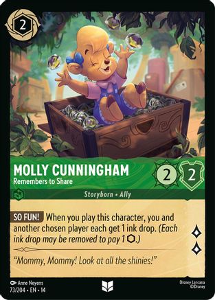 Image of Molly Cunningham - Remembers to Share (73/204) - Hyperia City Cold Foil