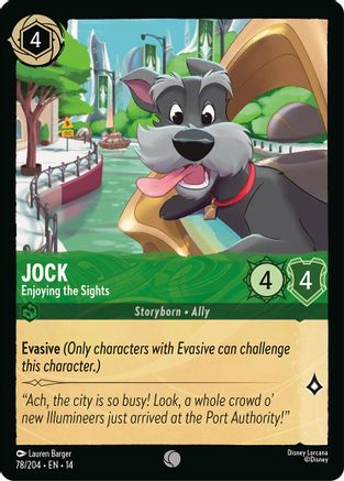 Image of Jock - Enjoying the Sights (78/204) - Hyperia City Cold Foil