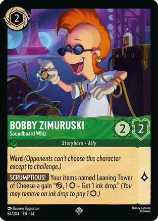 Image of Bobby Zimuruski - Soundboard Whiz (84/204) - Hyperia City