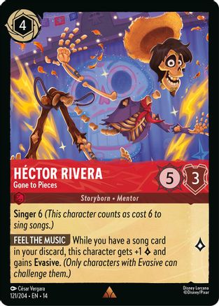 Image of Hector Rivera - Gone to Pieces (121/204) - Hyperia City Cold Foil