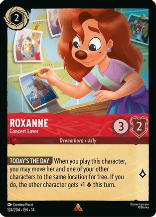 Image of Roxanne - Concert Lover (124/204) - Hyperia City Cold Foil