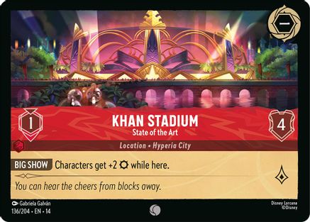 Image of Khan Stadium - State of the Art (136/204) - Hyperia City Cold Foil