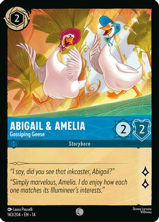 Image of Abigail & Amelia - Gossiping Geese (143/204) - Hyperia City