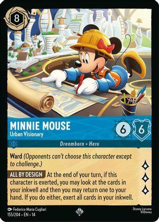 Image of Minnie Mouse - Urban Visionary (155/204) - Hyperia City