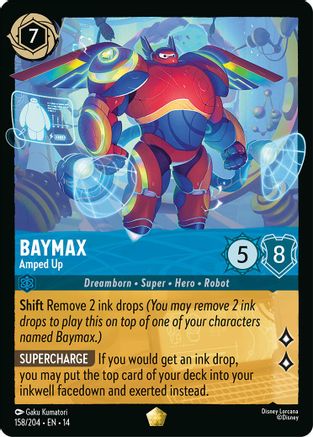 Image of Baymax - Amped Up (158/204) - Hyperia City