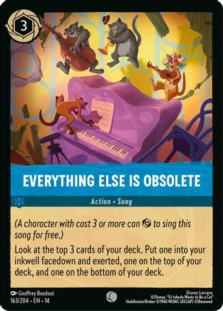 Image of Everything Else Is Obsolete (163/204) - Hyperia City Cold Foil