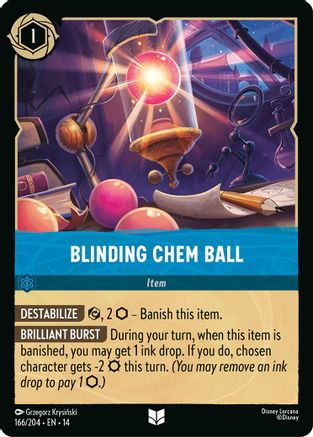 Image of Blinding Chem Ball (166/204) - Hyperia City Cold Foil