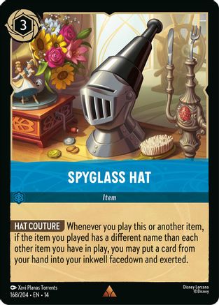 Image of Spyglass Hat (168/204) - Hyperia City