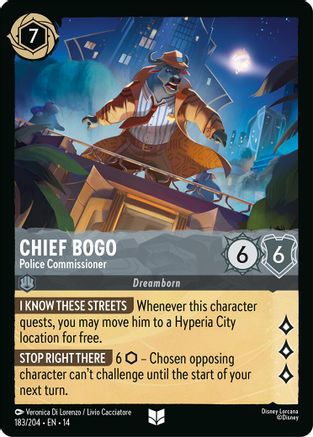 Image of Chief Bogo - Police Commissioner (183/204) - Hyperia City