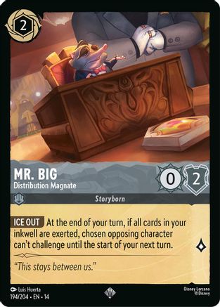 Image of Mr. Big - Distribution Magnate (194/204) - Hyperia City