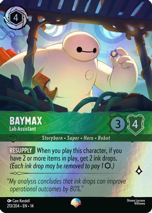 Image of Baymax - Lab Assistant (Epic) (213/204) - Hyperia City Holofoil