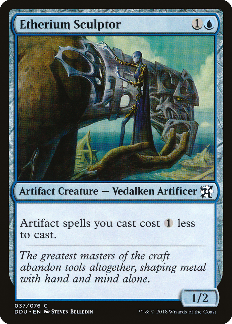Image of Etherium Sculptor (DDU-037) - Duel Decks: Elves vs. Inventors