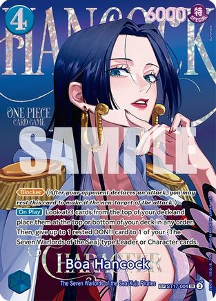 Image of Boa Hancock (ST17-004) (SP) (ST17-004) - Extra Booster: One Piece Heroine's Edition Vol. 2 Foil