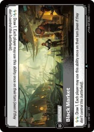 Image of Black Market (158/167) - Radiance Foil