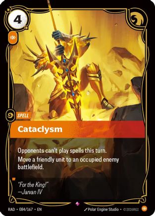 Image of Cataclysm (084/167) - Radiance Foil