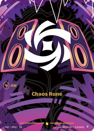 Image of Chaos Rune (R05a) (R05a) - Radiance Foil
