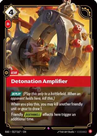 Image of Detonation Amplifier (017/167) - Radiance Foil