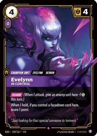 Image of Evelynn, In Control (109/167) - Radiance Foil